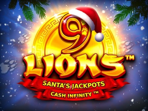 9 Lions Hold the Jackpot Santas Jackpots icon